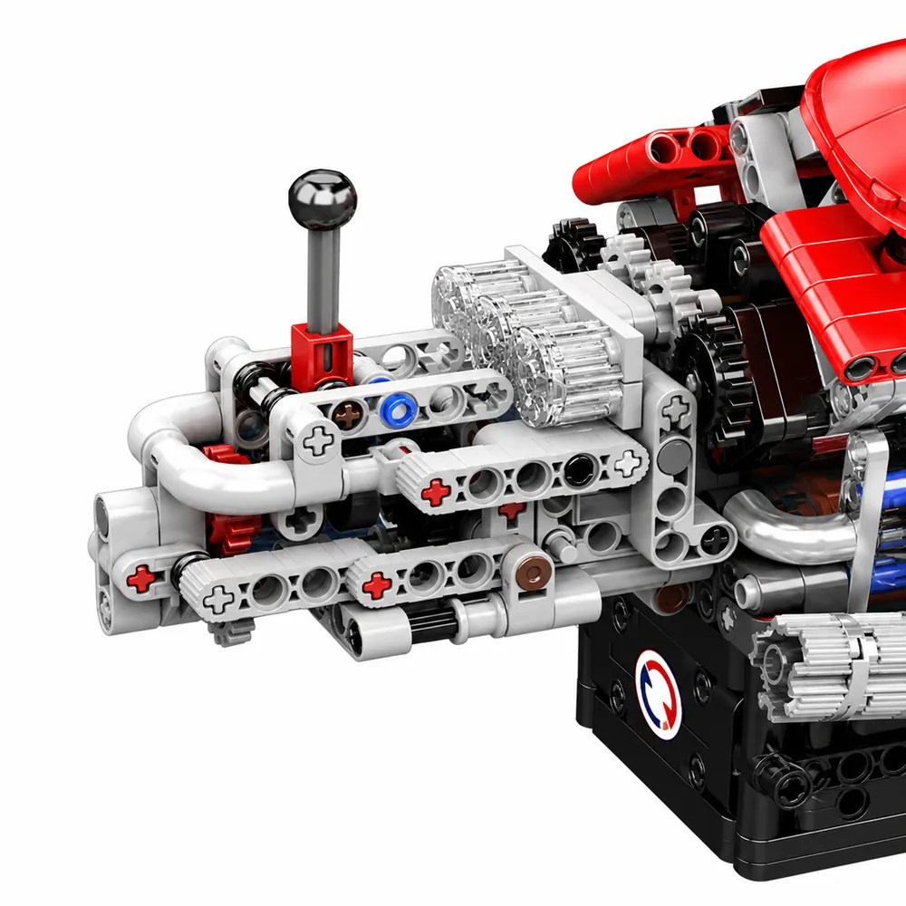 Engranajes y palanca del Motor V12